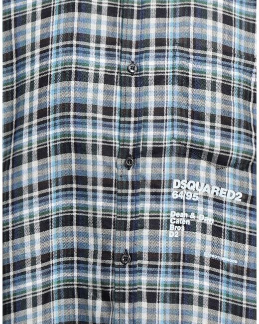 DSquared² Blue Shirt for men
