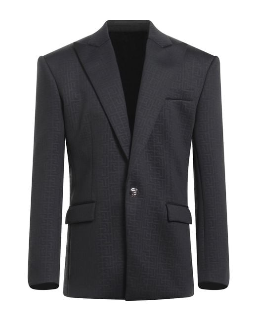 Balmain Black Suit Jacket for men