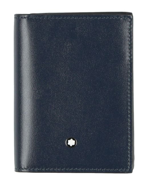 Montblanc Blue Midnight Cardholder Leather