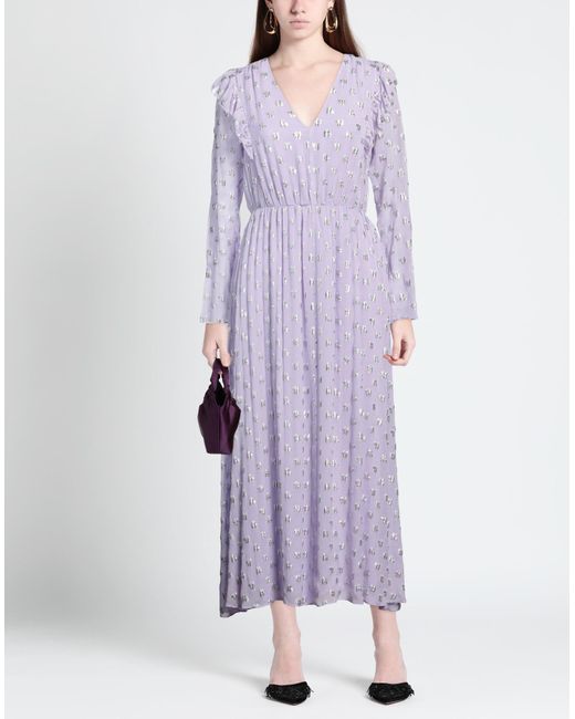 Karl Lagerfeld Purple Maxi Dress