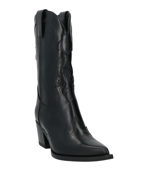 High Black Stiefelette
