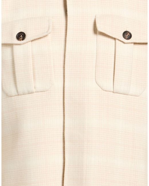 Eleventy Natural Platinum Jacket Wool for men