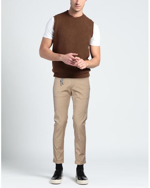 0/zero Construction Natural Pants Cotton, Polyester, Elastane for men