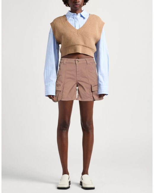 Pinko Brown Shorts & Bermuda Shorts