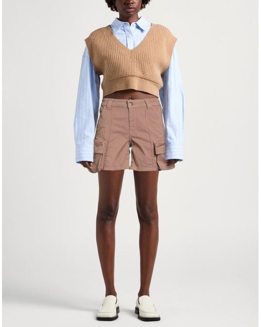 Pinko Brown Shorts & Bermuda Shorts