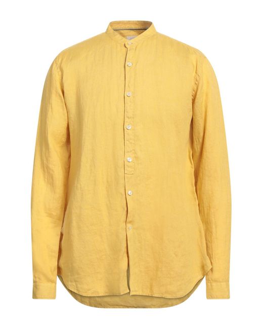 CALIBAN 820 Yellow Shirt for men