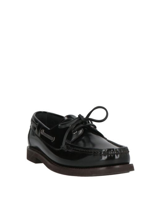 Brunello Cucinelli Black Loafers Leather
