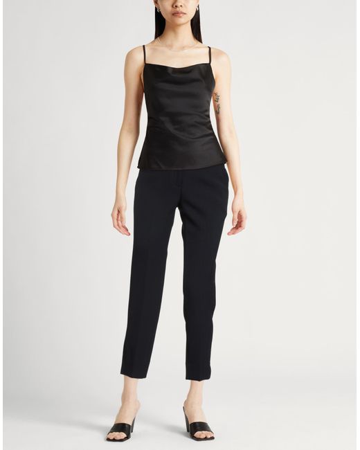 Peserico Blue Midnight Pants Polyester, Viscose, Cotton, Elastane