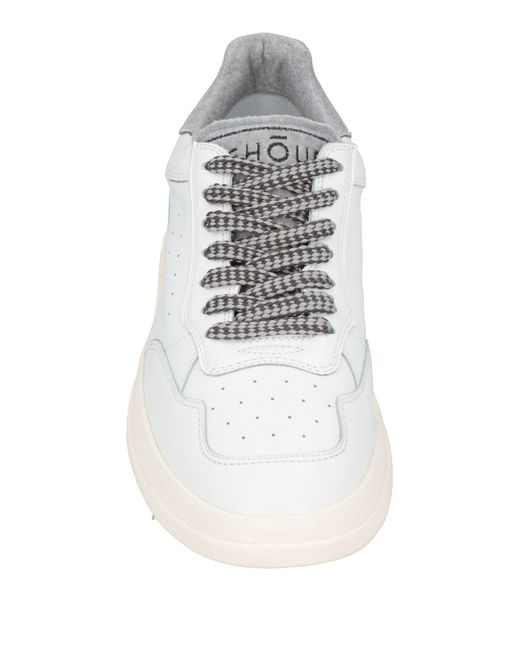 GHOUD VENICE White Sneakers Leather, Textile Fibers for men