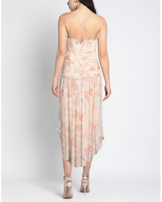 Shona Joy Pink Midi-Kleid