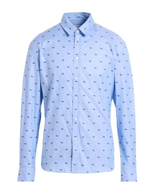 Maison Kitsuné Hemd in Blue für Herren