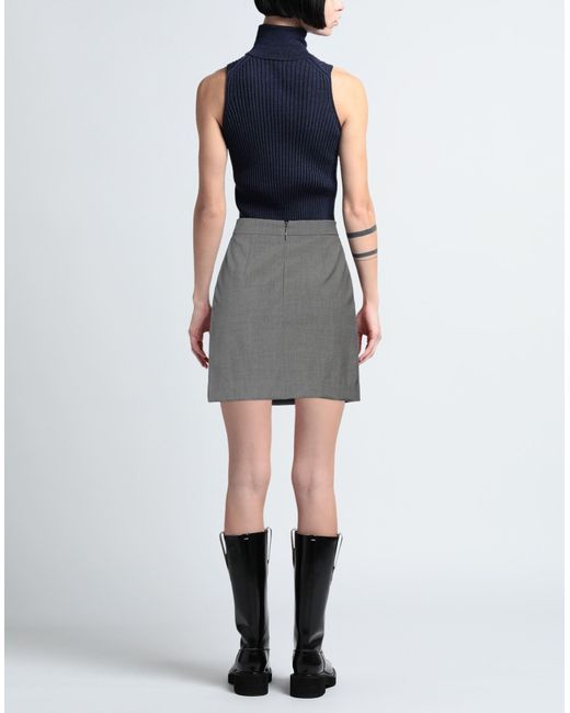 MSGM Gray Minirock