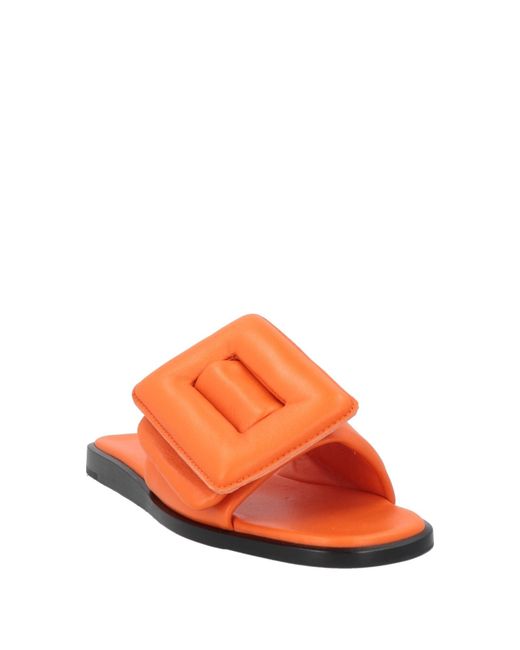 Boyy Orange Sandals