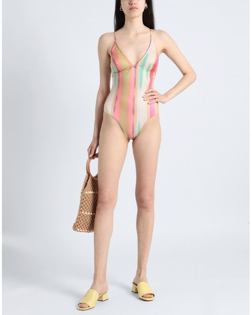 Oas Pink One-piece Swimsuit