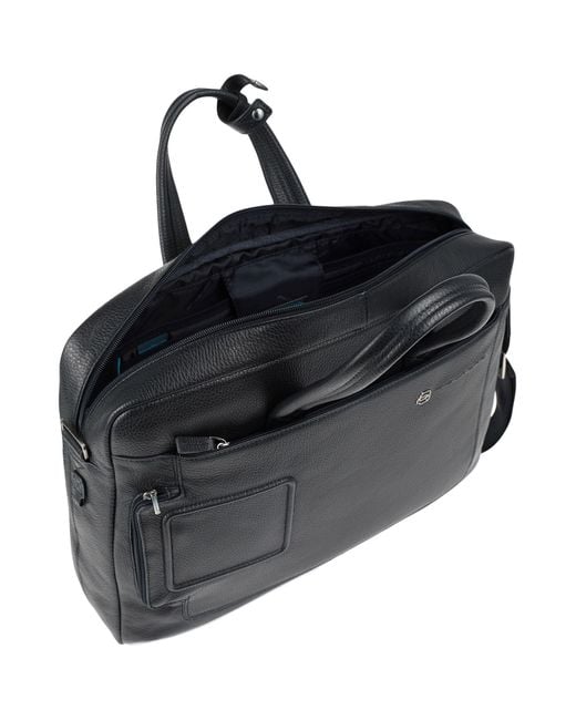 Piquadro Black Handbag for men