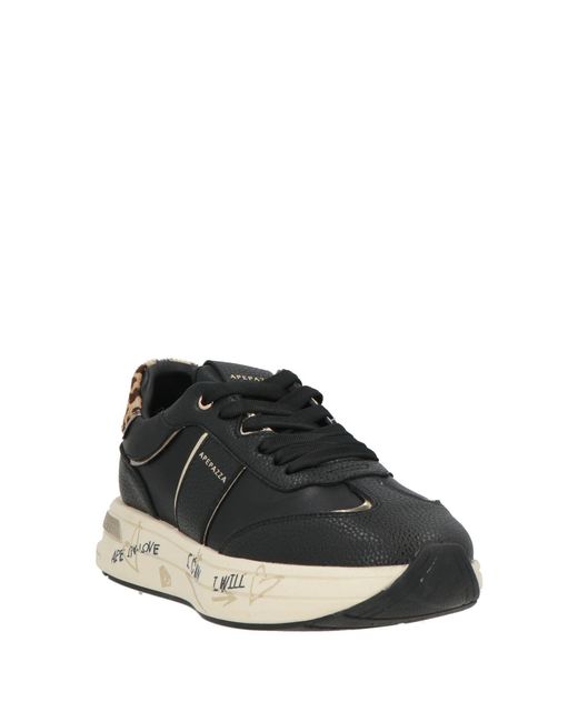 Apepazza Black Trainers