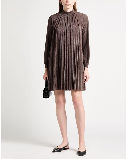 CROCHÈ Gray Mini Dress