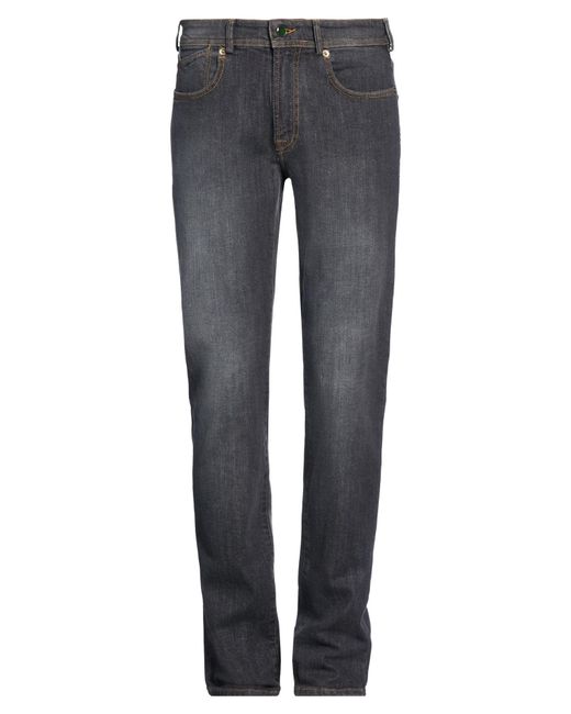 Berwich Gray Jeans Cotton, Elastane for men