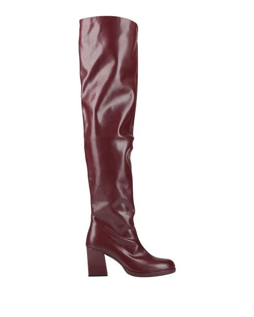 Pinko Red Boots