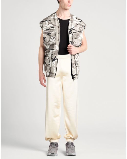 Givenchy White Cream Pants Viscose, Cotton, Polyester for men