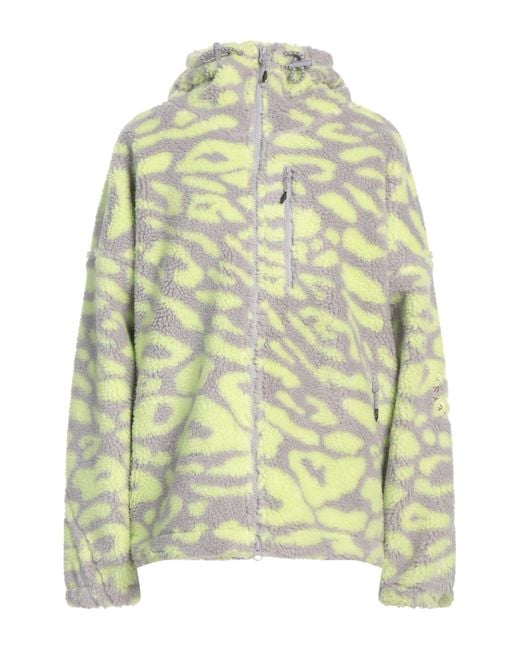 Adidas By Stella McCartney Green Shearling & Teddy