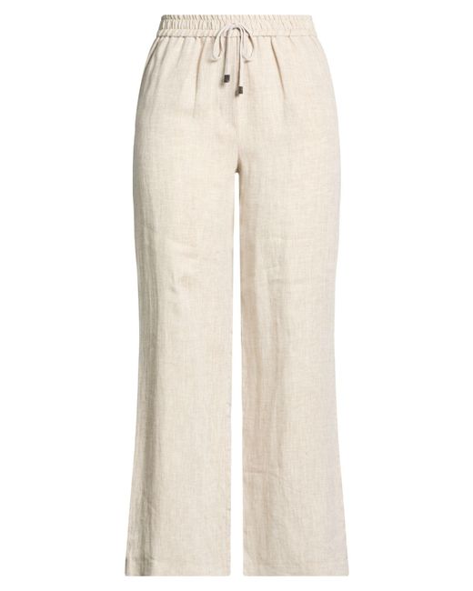 Le Tricot Perugia Natural Trouser
