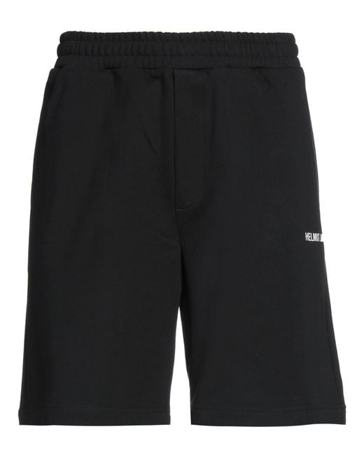 Helmut Lang Black Shorts & Bermuda Shorts for men