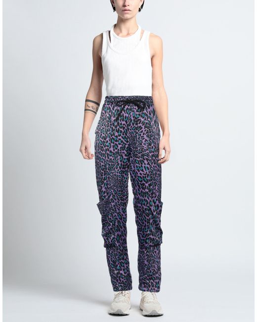 Gaelle Paris Blue Pants Polyester