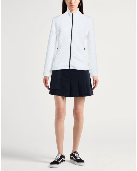 Colmar White Sweatshirt Polyester, Viscose, Elastane