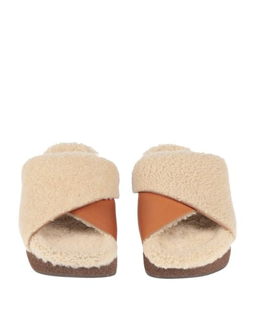 Chloé Natural Sandals