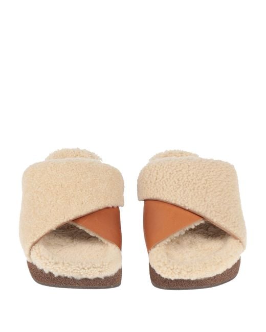 Chloé Natural Sandals