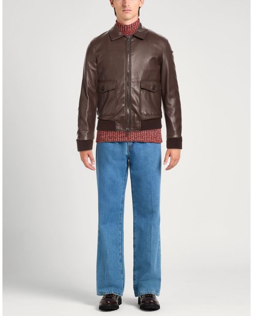 Berna Brown Jackets for men