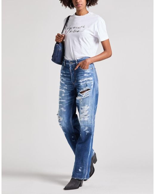 DSquared² Blue Jeans Cotton