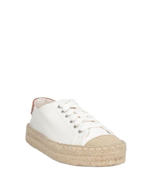 J.W. Anderson Natural Sneakers Textile Fibers