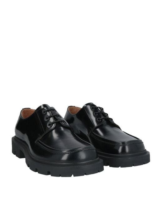 【関税＆送料込み】MAISON MARGIELA Men Laced up Shoes MAISON MARGIELA | Black Men's Laced Shoes | YOOX