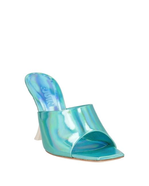 3Juin Blue Sandals