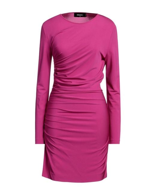 DSquared² Pink Mini Dress