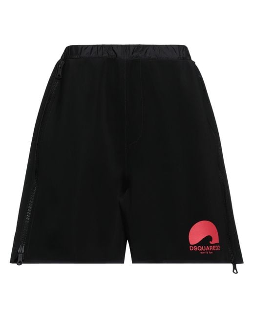 DSquared² Shorts & Bermudashorts in Black für Herren