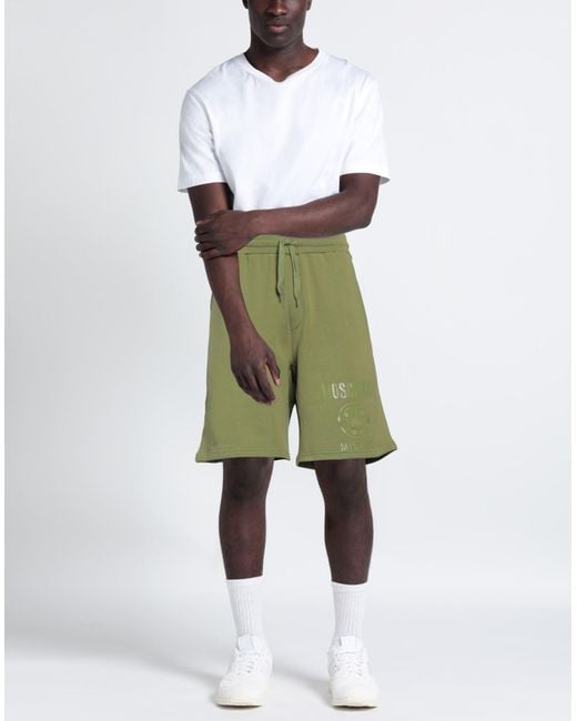 Moschino Green Shorts & Bermuda Shorts for men