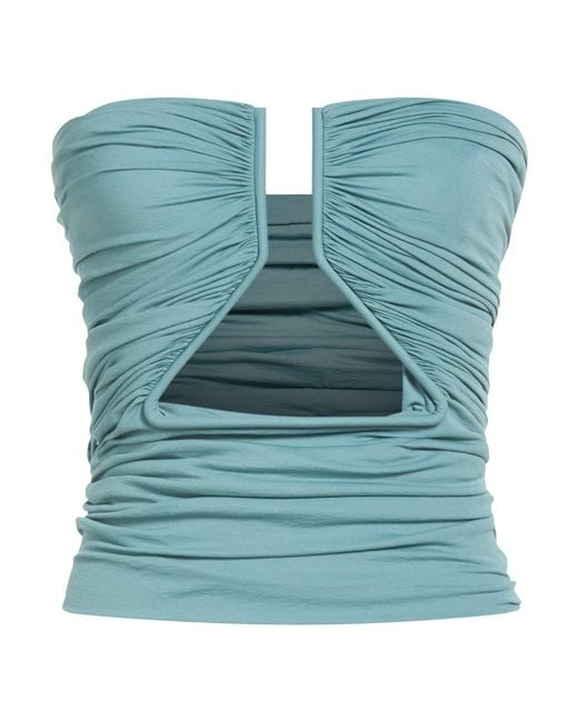 Top Rick Owens de color Blue