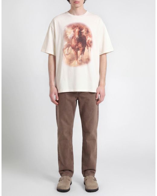 1989 STUDIO White T-Shirt Cotton for men