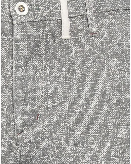 Berna Gray Pants Viscose, Nylon, Elastane for men