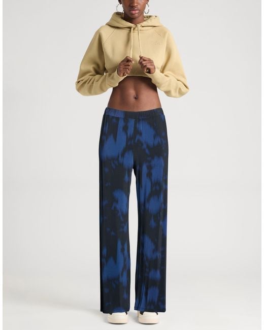 Alpha Studio Blue Midnight Pants Viscose, Elastane
