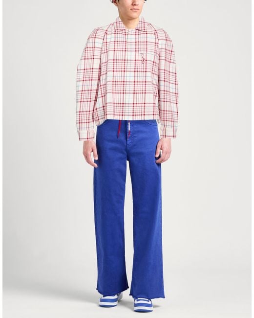 Jacquemus Red Le Chouchou Shirt Cotton for men
