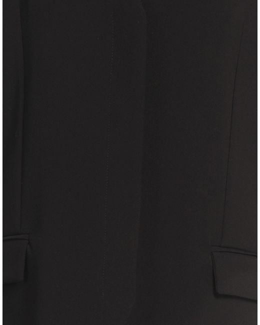 Alysi Black Blazer Polyester, Viscose, Elastane