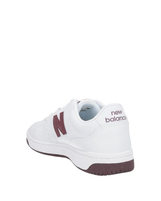 New Balance White Trainers for men