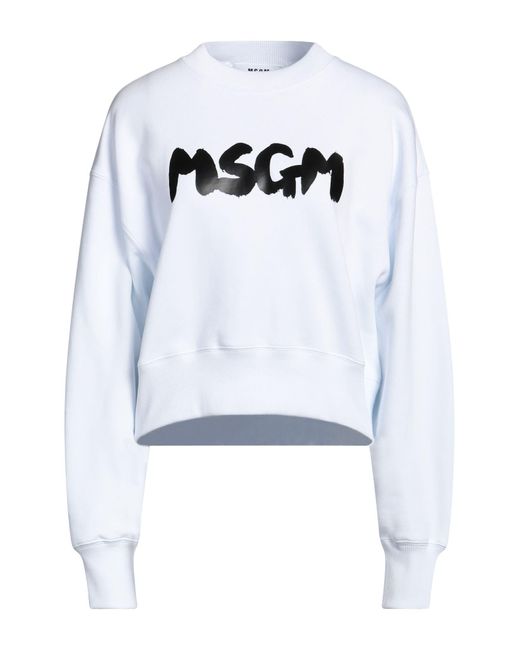 MSGM White Sweatshirt