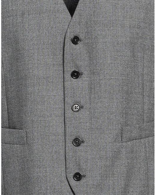 Tombolini Gray Waistcoat for men