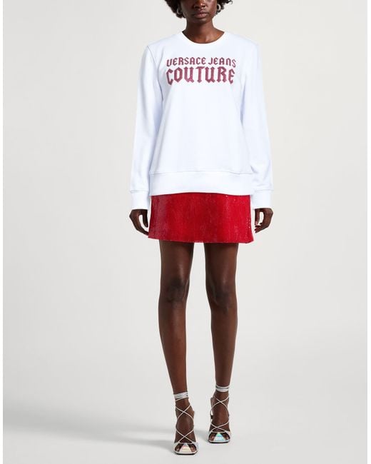 Versace Jeans Couture White Sweatshirt