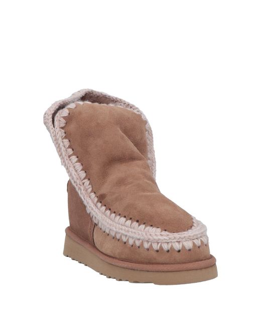 Mou Brown Ankle Boots